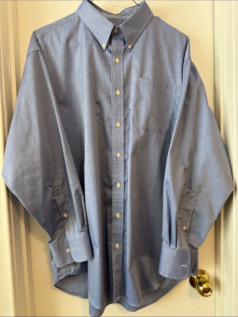 Nautica Light Blue Button-Down Dress Shirt
